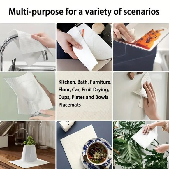 NEW Set of 5 Swedish Dishcloth - Coffee Lovers, Reusable Dishcloth, Sustainable - Picture 9 of 9